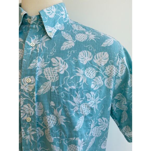 Reyn Spooner Brooks Brothers Shirt Regent Hawaiian Short Sleeve Button Up sz XL - Picture 2 of 7